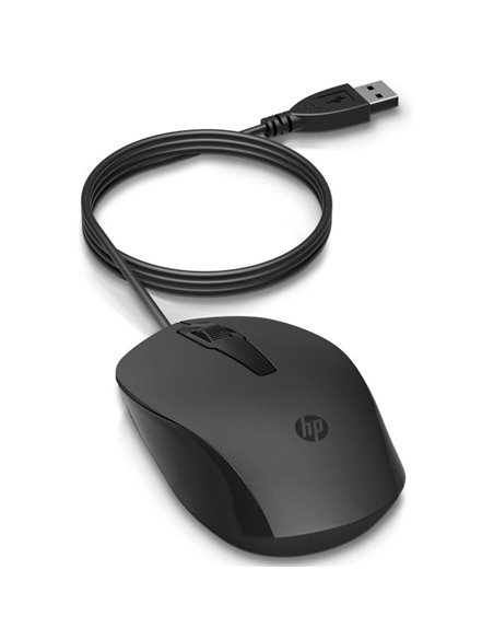 Мышь HP 150 / 1600dpi / Black Мышь HP 150 / 1600dpi / Black