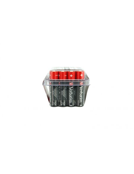 Verbatim Alcaline Battery AAA, 24pcs Pack (Box)