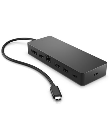 HP Универсальный многопортовый концентратор USB-C / 2xUSB-A 3.2 / 1xUSB-C 3.2/ 1xUSB-C Type-C / 1xHDMI 2.0 / 1xDP / 1xRJ45