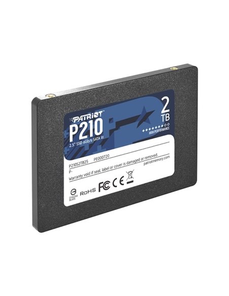 2,5” SSD Patriot P210 2.0TB 2,5” SSD Patriot P210 2.0TB