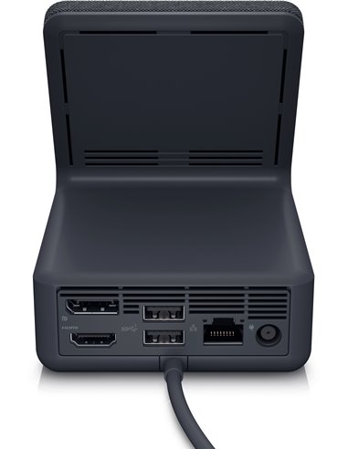 Dell Dual Charge Dock HD22Q, 130W - 4 x USB 3.2 Gen 1 Type A, 1 x USB-C 3.2 Gen 2 with Power Delivery, 1 x HDMI, 1 x DP, Giga...