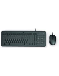 Клавиатура и мышка HP 150, Black