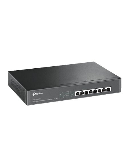 Коммутатор TP-LINK TL-SG1008MP / 8 port / Gigabit / PoE