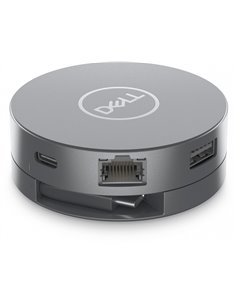 Многопортовый адаптер 6-в-1 Dell DA305 / USB-C