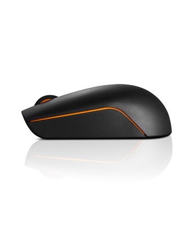 Mouse Wireless Lenovo 300/ Nano Receiver/ 1000dpi/ Optical/ Black