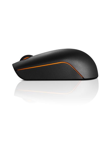 Mouse Wireless Lenovo 300/ Nano Receiver/ 1000dpi/ Optical/ Black