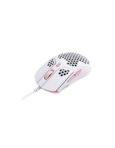 Mouse Gaming HYPERX Pulsefire Haste, White/Pink [4P5E4AA]