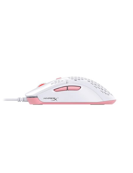 Mouse Gaming HYPERX Pulsefire Haste, White/Pink [4P5E4AA]