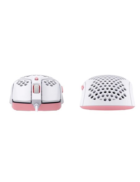Mouse Gaming HYPERX Pulsefire Haste, White/Pink [4P5E4AA]