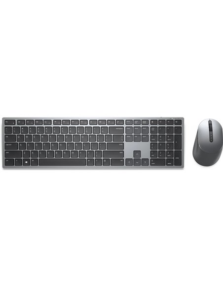 Беспроводная клавиатура и мышка Dell Premium KM7321W, Titan Gray