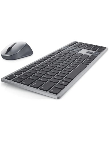 Tastatura si mouse Wireless Dell Premium KM7321W, Titan Gray