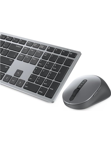 Беспроводная клавиатура и мышка Dell Premium KM7321W, Titan Gray