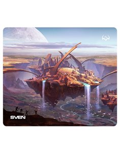 SVEN МР-G03S Island, Gaming Mouse Pad, Dimensions: 230 x 200 х 2 mm, Non-slip rubber base