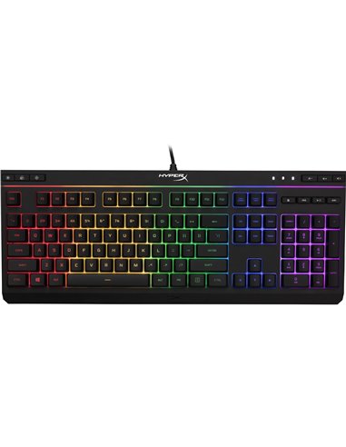 Клавиатура HYPERX Alloy Core RGB, Membrane keys [4P4F5AA#ABA]