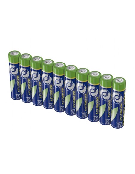 Baterii super alcaline AAA Gembird EG-BA-AAASA-01/ 10-pack