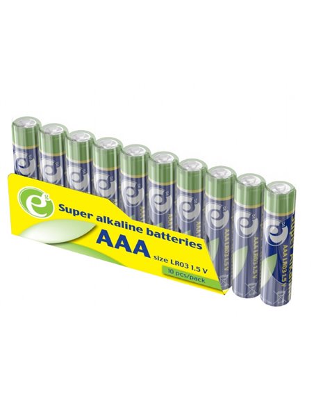 Baterii super alcaline AAA Gembird EG-BA-AAASA-01/ 10-pack