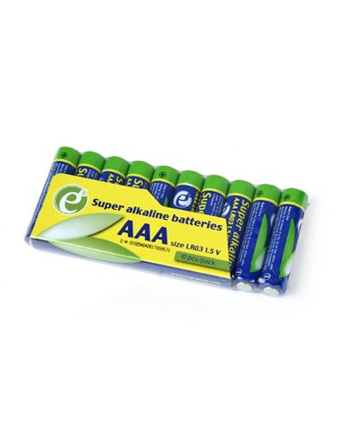 Baterii super alcaline AAA Gembird EG-BA-AAASA-01/ 10-pack