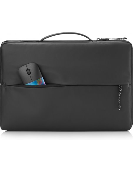 15.6” Geanta laptop HP 15 Sleeve / Water Resistance Padded Protection and Quick Access Pocket / Black