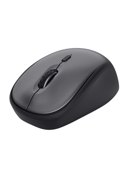 Wireless Silent Mouse Trust Yvi + Eco / 8m 2.4GHz Micro receiver / 1600dpi / Black