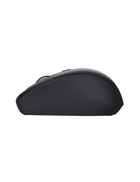 Wireless Silent Mouse Trust Yvi + Eco / 8m 2.4GHz Micro receiver / 1600dpi / Black