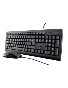 Tastatura cu mouse Trust Primo, USB, Black 2