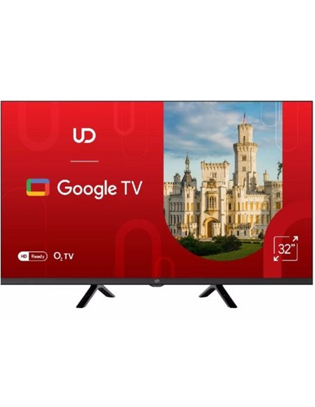 32” LED TV UD 32GW5210 / HD / Google TV / Black