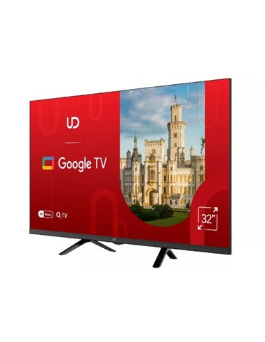 32” LED TV UD 32GW5210 / HD / Google TV / Black