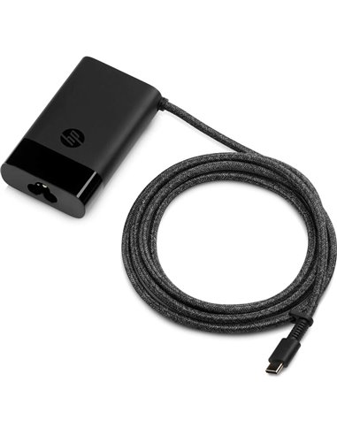 HP AC Adapter - HP USB-C 65W Laptop Charger EURO (smart power delivers 15W, 27W, 60W, or 65W)