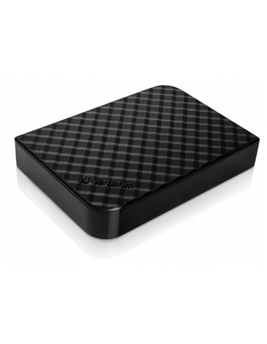 3.5” Внешний HDD Verbatim ”Store 'n' Save” / 4.0TB / USB3.0 / External power: +12VDC Input / Black
