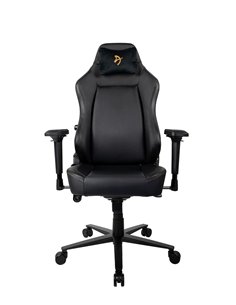 Fotoliu Gaming AROZZI Primo PRIMO-PU-GD/ 135-145kg / 165-190cm / Black/Gold