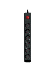 Фильтр сетевой SVEN Optima / 6 Sockets with children protection / 3m / Wall mountable / Black 2