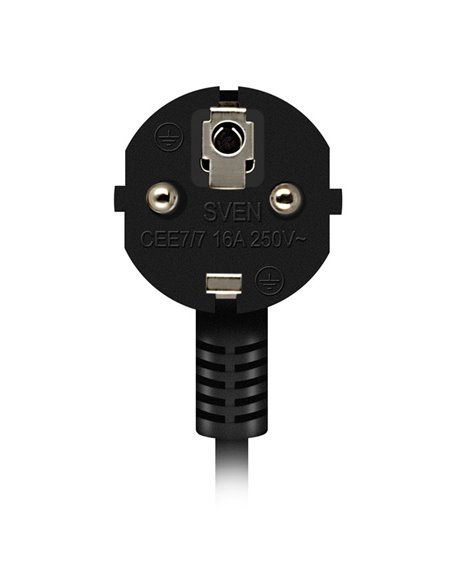 Surge Protector SVEN Optima / 6 Sockets with children protection / 3m / Wall mountable / Black