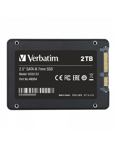 SSD 2.5” Verbatim VI550 S3 2.0TB
