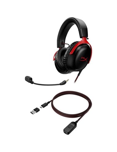 Игровые наушники HyperX Cloud III, red, [727A9AA]
