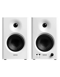 Monitore de studio Edifier MR4 White / 42W RMS / balanced TRS / AUX / wooden / (4”+1') 2