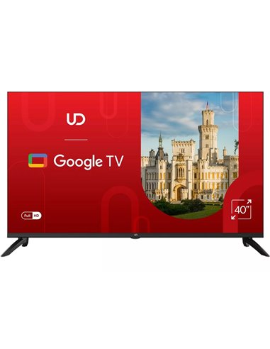 40” LED TV UD 40GF5210 FHD / Google TV / Black