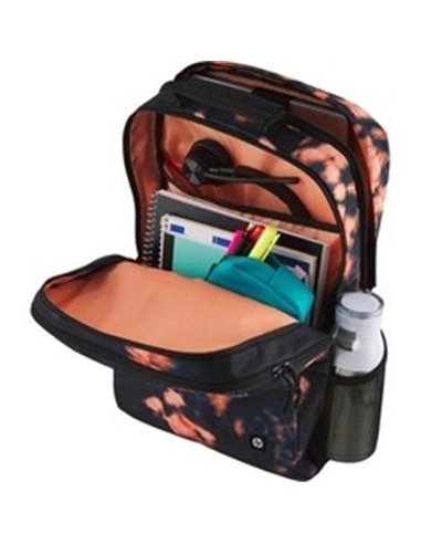 16.1” NB Backpack - HP Campus XL Tie Dye Backpack - Extra-Padded Floating Laptop Pocket, a Double-Coil, Lockable Zipper, Rain...
