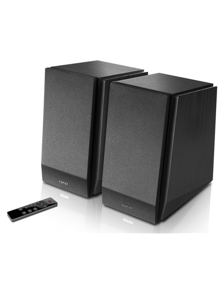 Boxe Edifier R1855DB Matte Black / 70W RMS / Bluetooth 4.0 / AUX / RCAx2 / optical / coaxial / remote control / wooden