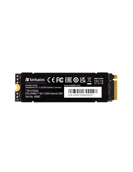 M.2 NVMe SSD Verbatim Vi7000G / 1TB