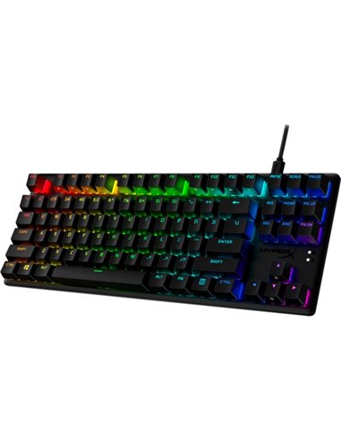 Клавиатура HYPERX Alloy Origins Core PBT, HyperX Red - Linear key switch, [639N7AA#ABA]