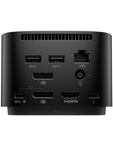 HP Thunderbolt Dock 120W G4- Universal docking with 1 x USB-C 3.2 G2 (Data Only), 4 x USB-A 3.2 G1, 2 x DP, 1 x RJ45, 1 x HDM...