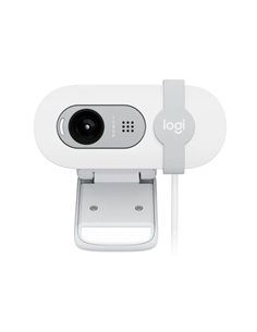 Веб-камера Logitech Brio 100 / 1080p/30fps / privacy shutter / mic / USB-A / Off-White 2