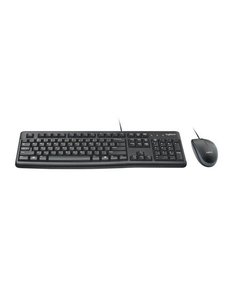 Клавиатура и мышка Logitech MK120, Black