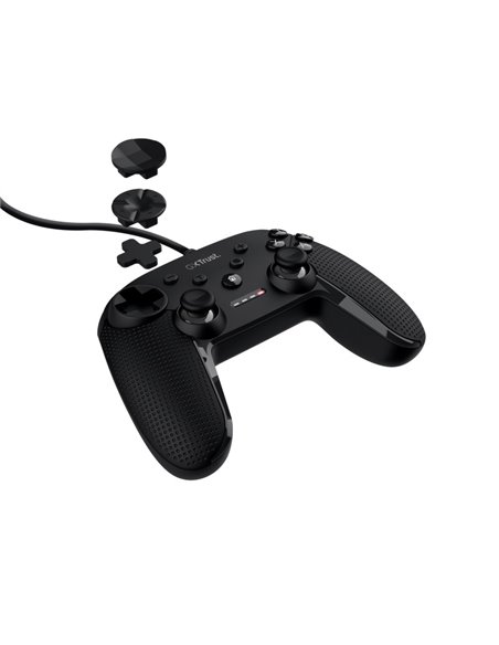 Trust GXT 541 MUTA PC CONTROLLER with pressure-sensitive triggers and extra-long cable, USB, black