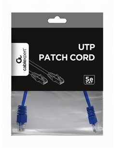 UTP Cat.5e Patch cord, 0.25m, Blue 2
