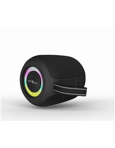 Колонка Портативная Gembird SPK-BT-LED-05-BK/ 8W / Bluetooth / microSD / USB / 1200 mAh 2