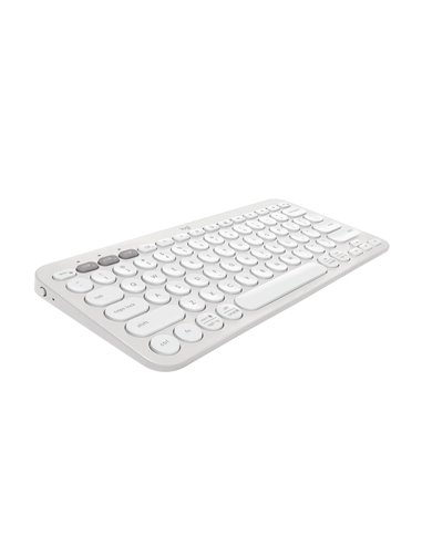 Беспроводная Клавиатура Logitech Pebble Keys2 K380s / Bluetooth / White