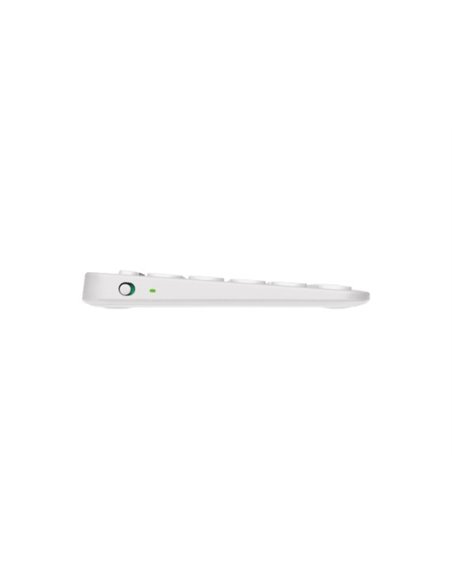 Беспроводная Клавиатура Logitech Pebble Keys2 K380s / Bluetooth / White