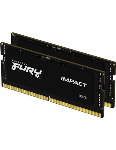Оперативная память Kingston FURY® Impact DDR5-6000 SODIMM 32GB (Kit of 2*16GB)