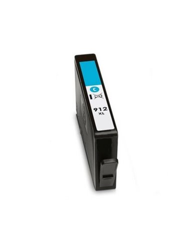 912XL (3YL81AE) Cyan Ink Cartridge; (for HP OfficeJet Pro 8010 series, 8012 Pro Aio, 8013 Pro Aio, 8014 Pro Aio, 8015 Pro Ai...